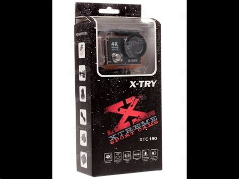 Обзор Экшн-камера X-TRY XTC150 UHD 4K - YouTube