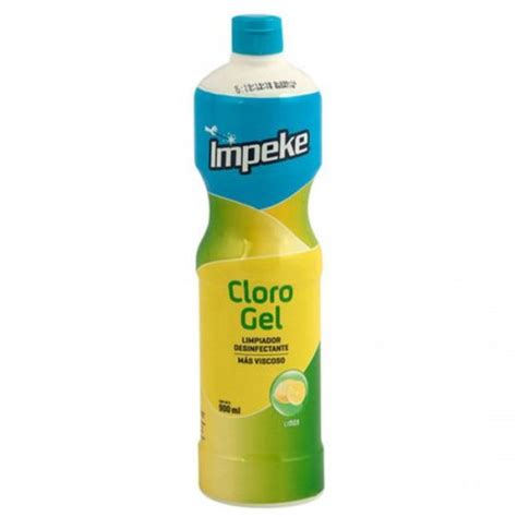 Cloro Gel Limón Impeke 900 Ml Supermercado Cugat