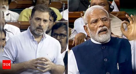 Narendra Modi News PM Modi Targets Rahul Gandhi In Lok Sabha Speech