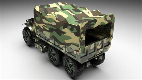 Military Truck Ural Russian D Model Cgtrader