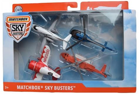 Matchbox Sky Busters Airplane 4-Pack, Style B, 1 - Harris Teeter