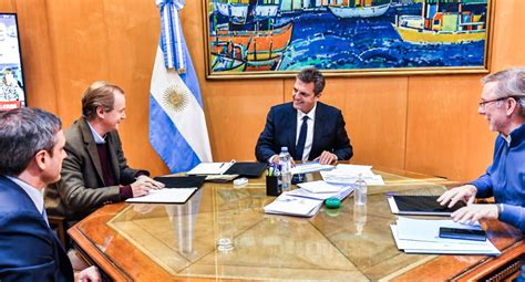 Con Eje En Inversión Rural E Infraestructura Sergio Massa Se Reunió