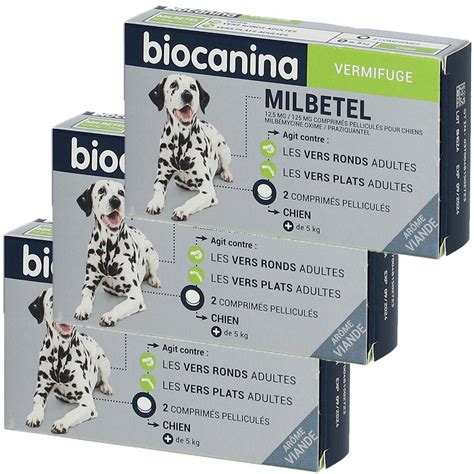 Biocanina Milbetel Chien X Pc S Redcare Pharmacie