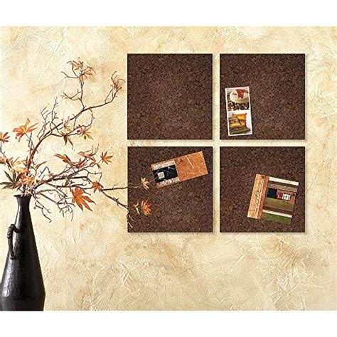 Cork Bulletin Boards Board Tiles 12" X 12" Corkboard Mini Wall Boards ...