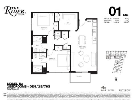 Floor Plans - The Rider Wynwood Residences in Miami, FL