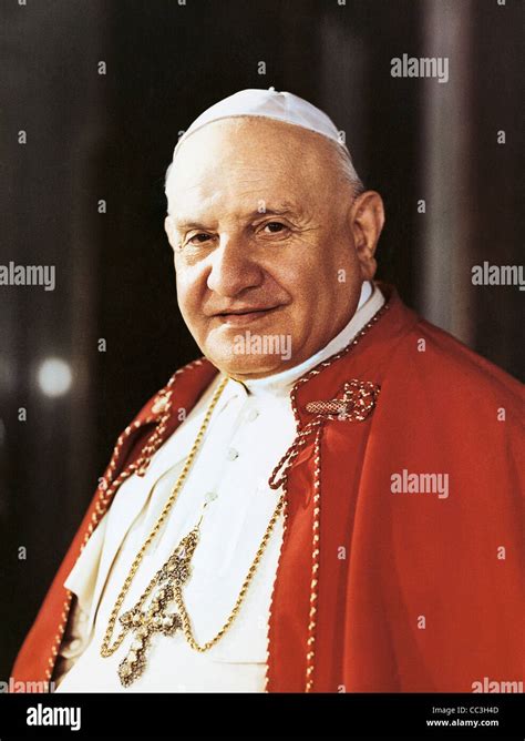 Pope John Xxiii 1881 1963 Who Reigned As Pope From 1958 Stock Photo