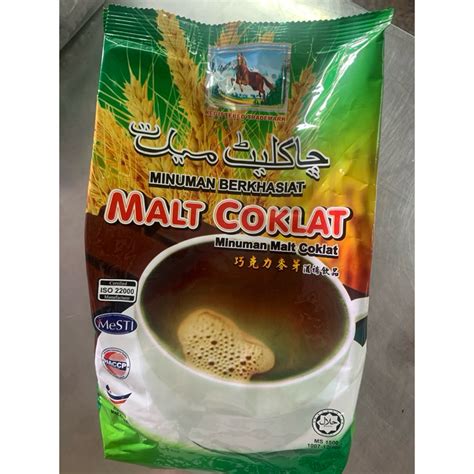 Minuman Berkhasiat Malt Coklat 1kg Shopee Malaysia