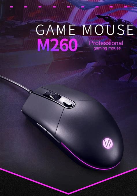 Mouse Gamer Hp M260 6400 Dpi 6 Botones ️ Despacho Rápido Macrostore