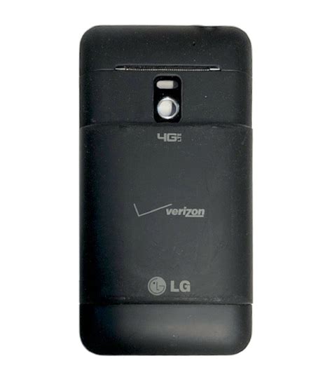 Genuine Lg Revolution Vs910 Extended Battery Cover Door Black Cell Phone Back Ebay