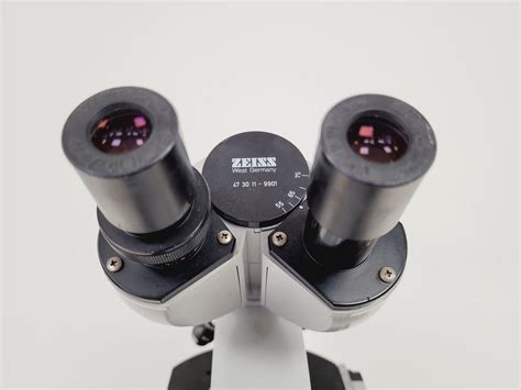 Carl Zeiss Binocular Microscope w/ 4 Objectives 100/1.25 Oel 160/- Lab