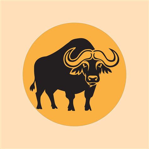 buffalo silhouette illustration 46528798 Vector Art at Vecteezy