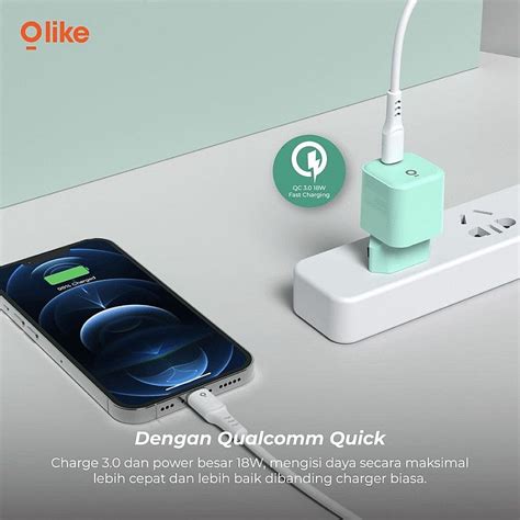 Aksesoris Lainnya Travel Charger Olike C Power Adapter Fast