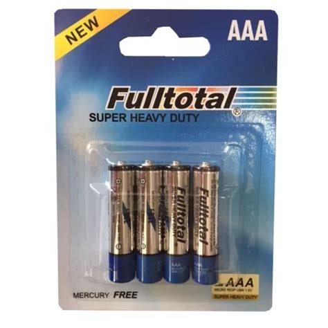 Pilas Aaa Fulltotal Super Heavy Duty Pack X Hipercom