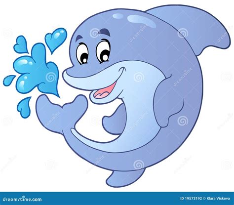 Happy Smiling Dolphin Stock Photography - Image: 19573192