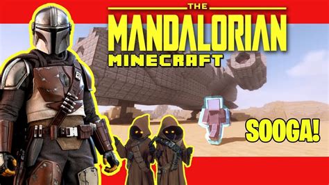 Mandalorian On Star Wars Minecraft Youtube