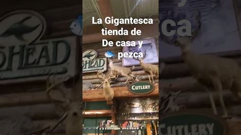 la tienda más grande de cacería y pezca esta tienda se encuentra en