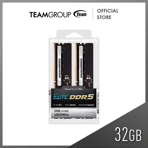 Promo Teamgroup Elite Plus Ddr X Gb Mhz Black Diskon Di