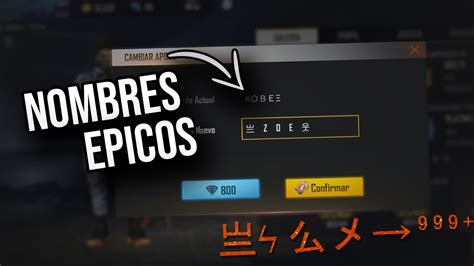 Simbolos Y Nombres Epicos Para Free Fire Sin Apps