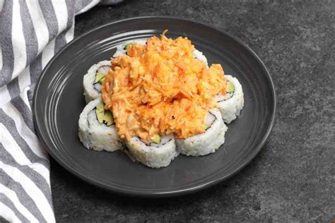 Volcano Roll Sushi Recipe {with A Lava Topping}