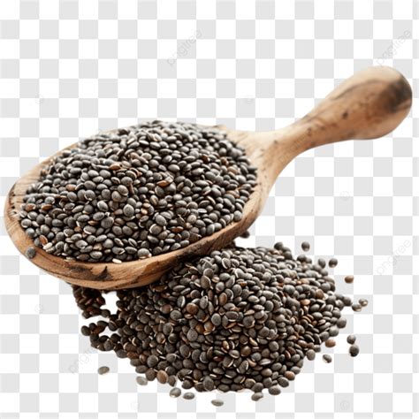 nutritious chia seeds  bowl nutrient dense chia seed png