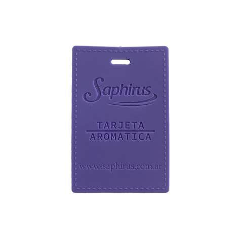 Tarjeta Aromática Lavanda y Manzanilla Saphirus