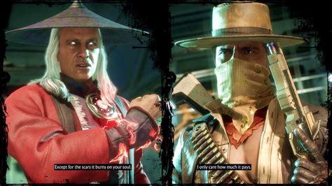 Raiden V Erron Black Dialogues Mortal Kombat 11 Youtube