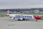 Edelweiss A340 300 HB JME Pilatus 28 12 19 Zürich Flugzeug bild de