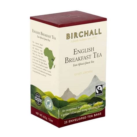 Birchall English Breakfast Tea Bags Enveloped 1x25 Refresh Store