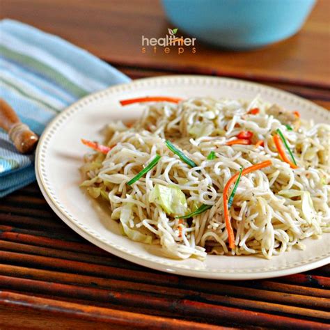 Pancit Bihon Filipino Noodle Gluten Free Vegan Recipes Healthy