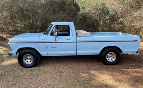 Carolina Blue Survivor: 1978 Ford F-150 Custom | Barn Finds