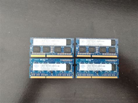 (Two) Nanya 4GB NT4GC64B8HB0NS-CG and (Two) Nanya 2GB NT2GC64B88B0NS-CG ...