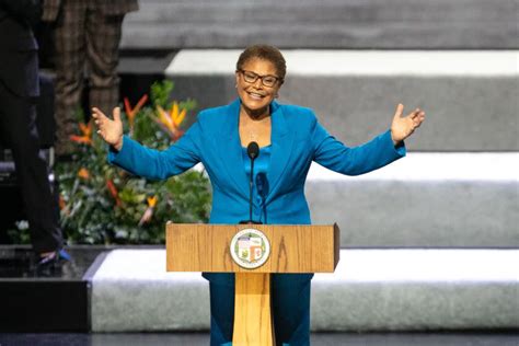 Column Mayor Karen Bass Wants Angelenos To Believe Again Black