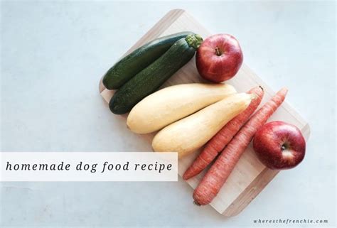 Diy Healthy Homemade Dog Food Wheres The Frenchie Vegan Dog Food