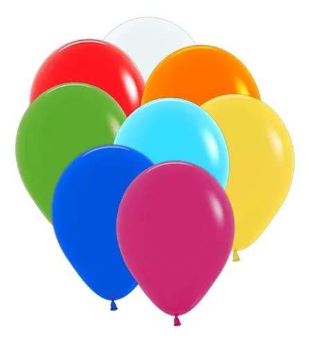 Pack Unid Globos Lisos Ballons R Elegir Color Cuotas Sin Inter S