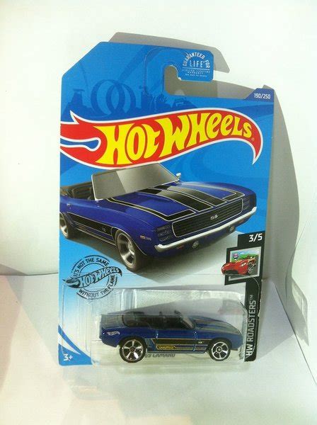 Jual Hot Wheels 2020 HW Roadsters Mini Collection 3 69 Camaro Blue