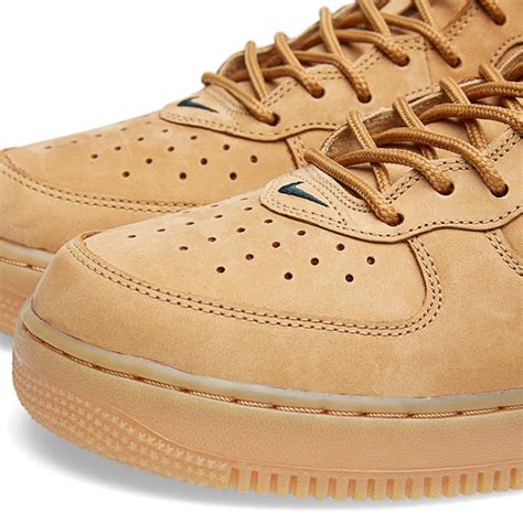 Nike Air Force 1 Mid 07 Premium Qs Wheat Flax And Outdoor Green End Us