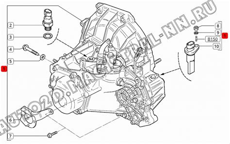 КПП ВАЗ-1118,2190 Granta (5-ти ст.) (нов.обр.,трос.привод перекл.) (ОАО ...