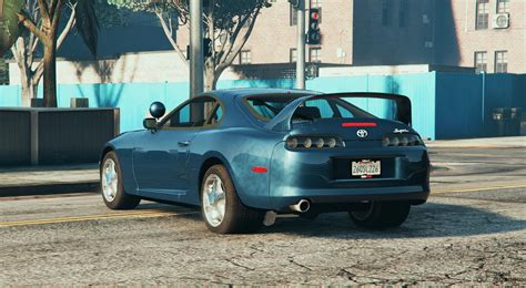 Unmarked 1998 Toyota Supra For Gta 5