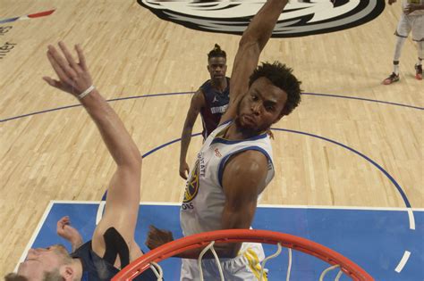 Warriors Andrew Wiggins Discusses His Poster Dunk In Win Vs Mavericks