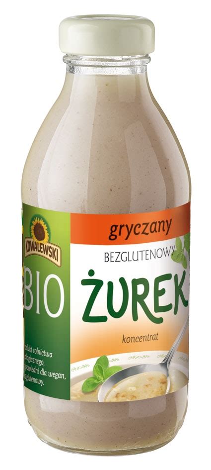 ŻUREK GRYCZANY BEZGLUTENOWY KONCENTRAT BIO 320 ml KOWALEWSKI w