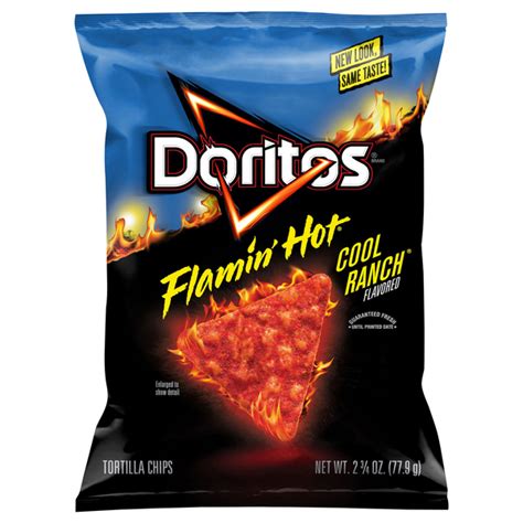 Save On Doritos Flamin Hot Cool Ranch Flavored Tortilla Chips Order Online Delivery Giant