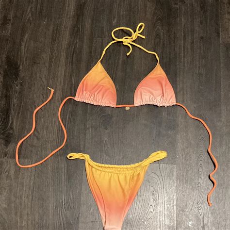 BAMBA SWIM Sunset Bikini Set Sol Top Amore Bottoms Depop