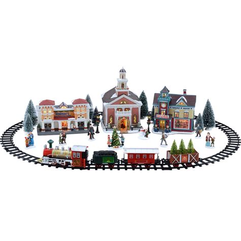 Holiday Time 20-Piece Village Set Christmas Village - Walmart.com