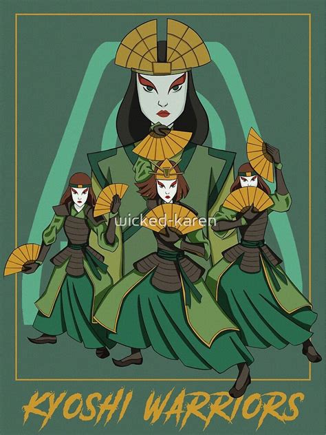 "Kyoshi Warriors Fan Art / Kyoshi Warriors / Avatar Kyoshi Fanart ...