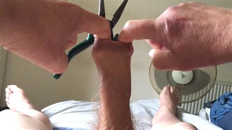 Sunday Foreskin Stretch Session Pliers British Gay Sex Toy Porn Xhamster