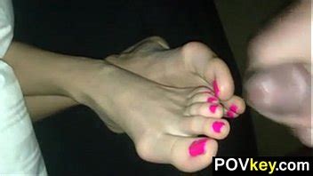 Esposa Obtiene Semen En Sus Hermosos Pies Pov Xvideos