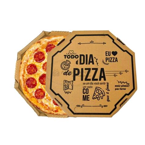 Caixa Para Pizza Oitavada Unidades Shopee Brasil