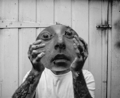 "Distorted Face Caused By An Analogue Lens." by Stocksy Contributor ...