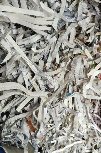 Printed 50gsm Waste Paper Shredded Scrap For Used In Packaging