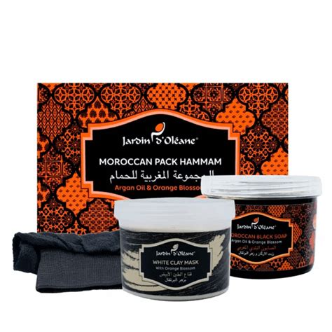 Jardin D Oleane Argan Oil Orange Blossom Moroccan Pack Hammam